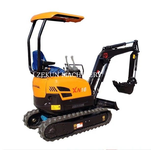 2.5 tonluk mini kazıcı Euro V emisyon motorlu 8.6 kW küçük kazıcı makinesi