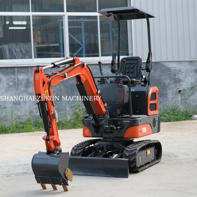 2.5 tonluk mini kazıcı Euro V emisyon motorlu 8.6 kW küçük kazıcı makinesi