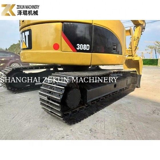Kullanılmış 8 tonluk CAT 308 sürünen kazıcı 308D Mini Bagger mükemmel performansla