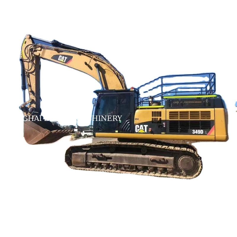 Satılık orijinal boya ile 49 tonluk ikinci el CAT 349E kazıcı