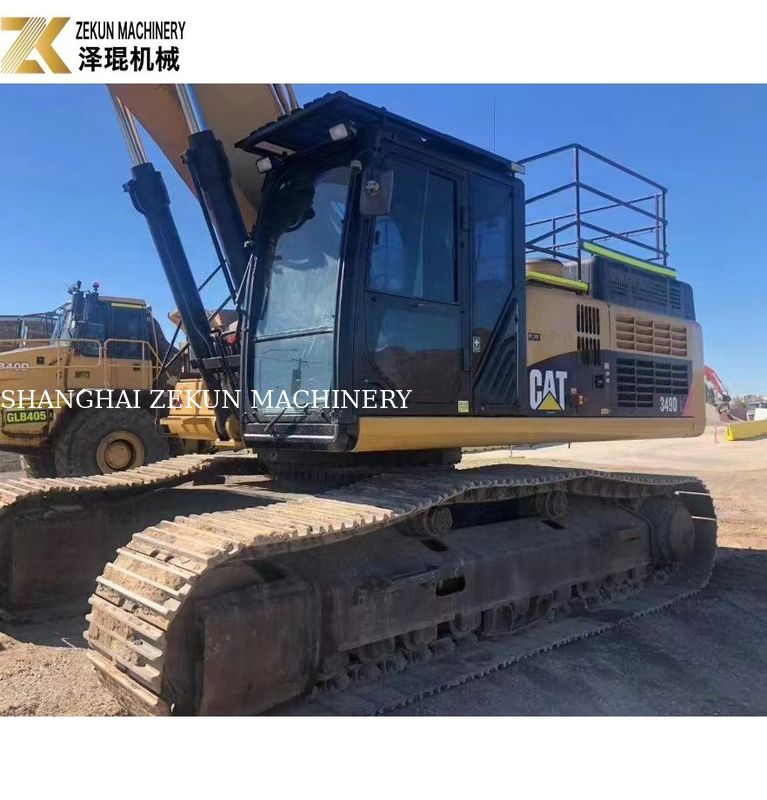 Satılık orijinal boya ile 49 tonluk ikinci el CAT 349E kazıcı