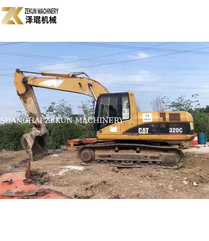 Kullanılmış CAT 320C Kazı makinesi 320 Çalışma saatleri 4001-6000 kova kapasitesi 0.8m3