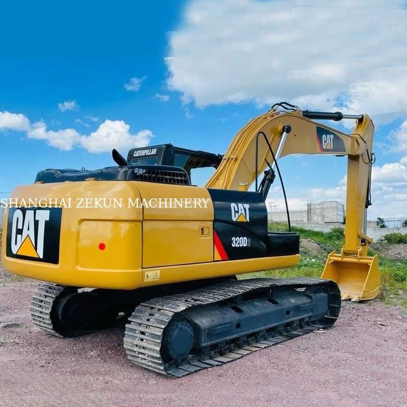 Kawasaki Hidrolik Pompası Kullanılmış Cat 420F Backhoe Yükleyici Caterpillar 416 420 Retro Excavator