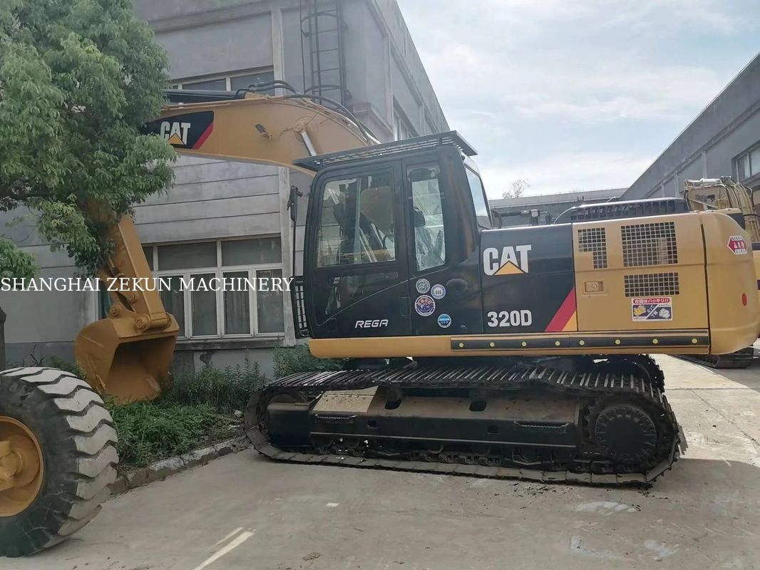 Kawasaki Hidrolik Pompası Kullanılmış Cat 420F Backhoe Yükleyici Caterpillar 416 420 Retro Excavator