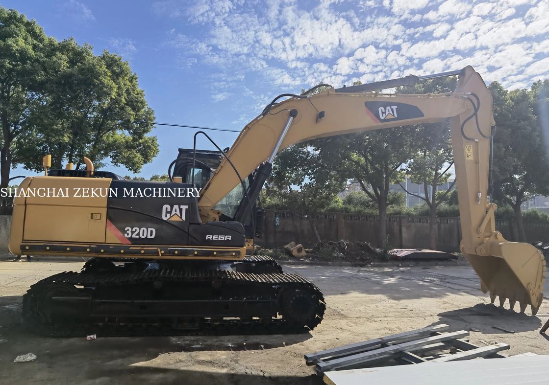 Kawasaki Hidrolik Pompası Kullanılmış Cat 420F Backhoe Yükleyici Caterpillar 416 420 Retro Excavator