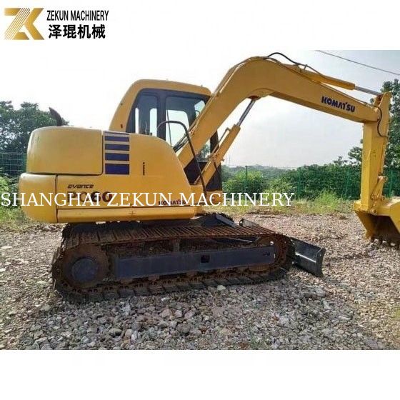 6200 KG Makine Ağırlığı Kullanılmış Komatsu PC60-7 Japonya'dan kazık makinesi Orijinal Hidrolik Pompa