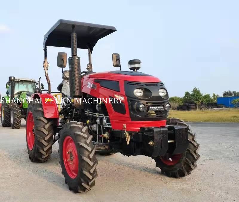 Elektrikli Toprağı Taşımak Makinelerinde İkinci El Ekran Rackları için 4WD Kullanılmış Traktör