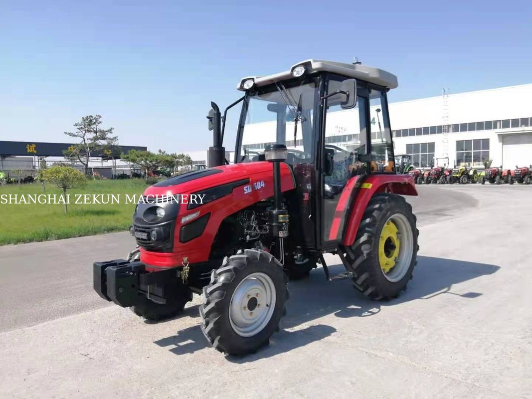 Elektrikli Toprağı Taşımak Makinelerinde İkinci El Ekran Rackları için 4WD Kullanılmış Traktör