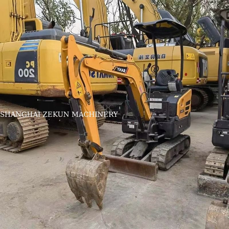 10.3KW Sany SY16C 1.6 tonluk mini kazık makinesi ve orijinal hidrolik pompa