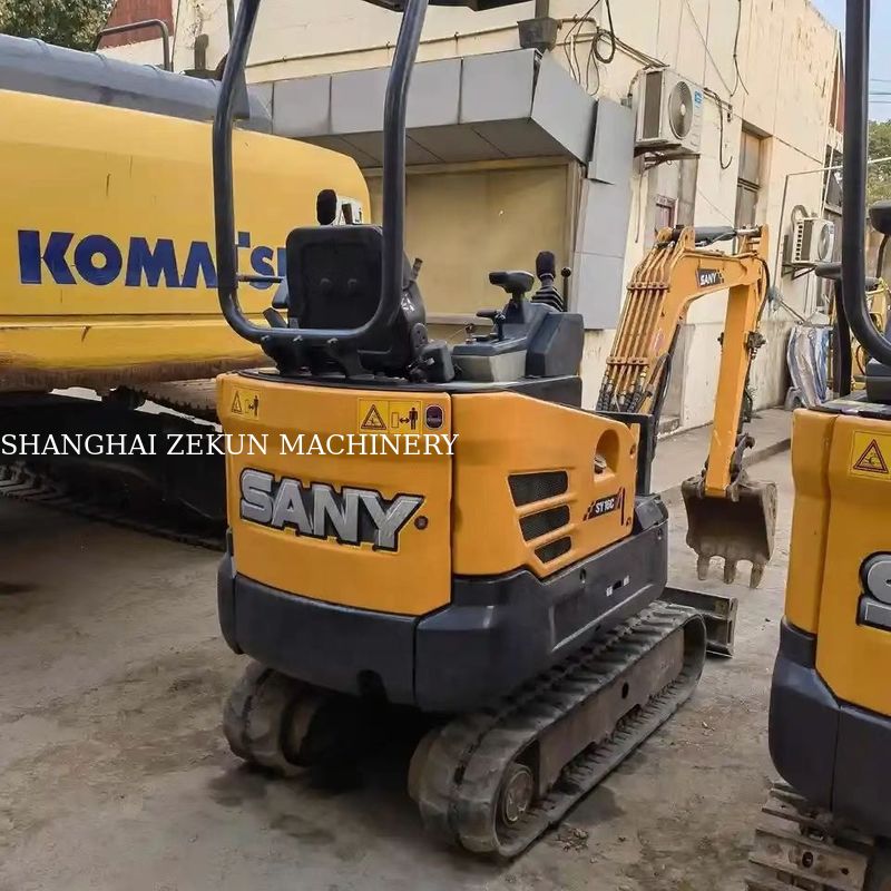 10.3KW Sany SY16C 1.6 tonluk mini kazık makinesi ve orijinal hidrolik pompa