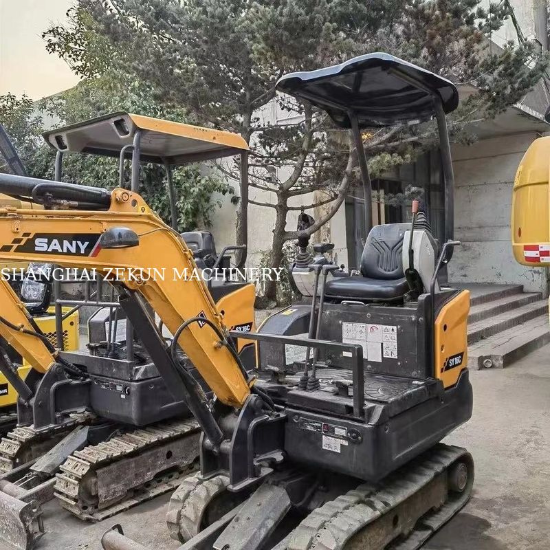 10.3KW Sany SY16C 1.6 tonluk mini kazık makinesi ve orijinal hidrolik pompa