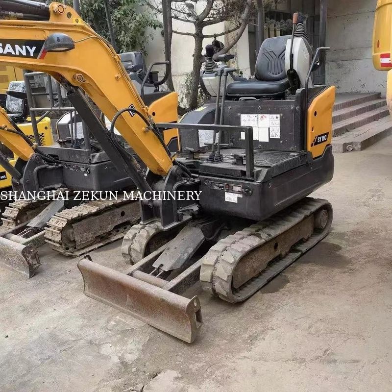 10.3KW Sany SY16C 1.6 tonluk mini kazık makinesi ve orijinal hidrolik pompa