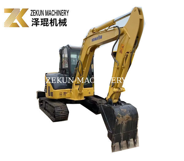 İkinci El Komatsu PC55MR-2 28.5KW Güç ve 0.2m3 kova Kapasitesi ile kazıcı