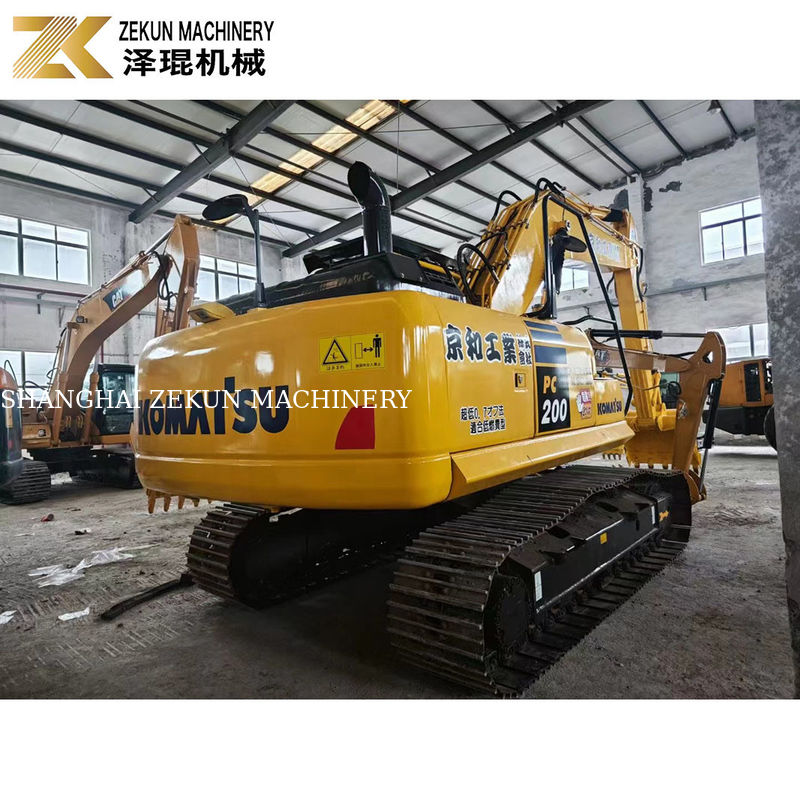 Düşük çalışma saatleri 2001-4000 Komatsu PC200-8 Kullanılmış sürünen kazıcı iyi durumda