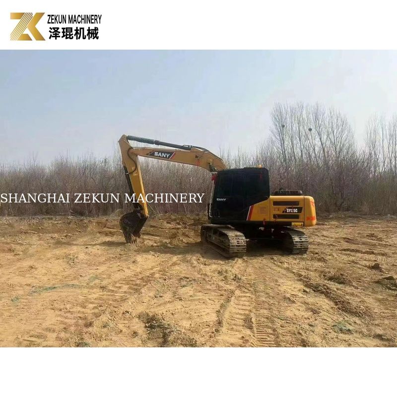 Mühendislik 13.5 Ton Kullanılmış Sany 135C Excavator 135C PRO 135C-9 Ağır Güçlü Projeler