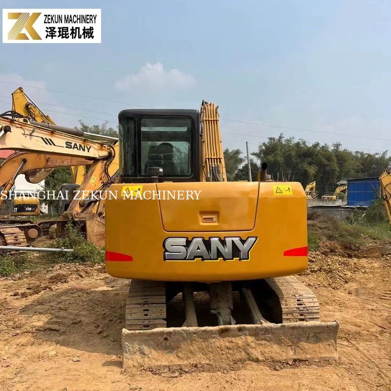 2022 yılı Kullanılmış 7.5T Sany 75C Kazı makinesi SY75C-8 SY75C PRO İkinci el kazıcılar