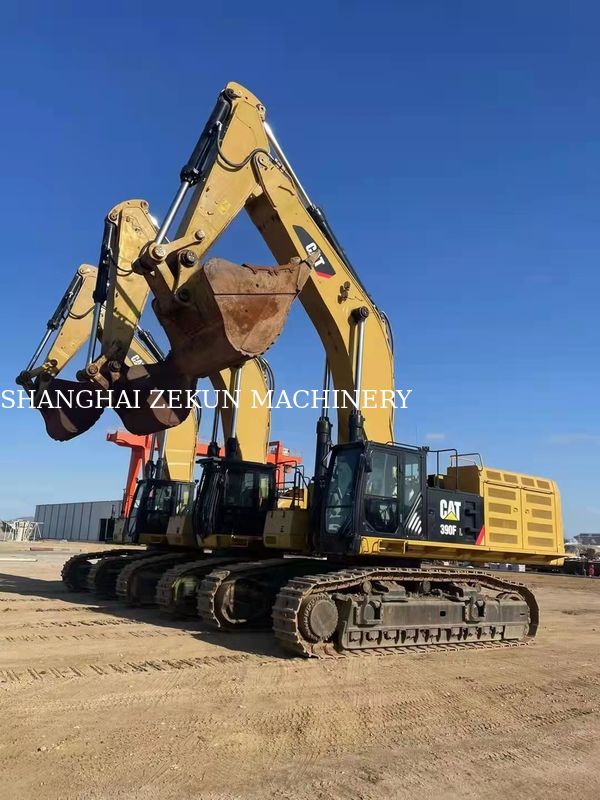 İkinci El İnşaat Ekipmanı Cat 390F Cat Motoru 390 KW ile sürünen kazıcı