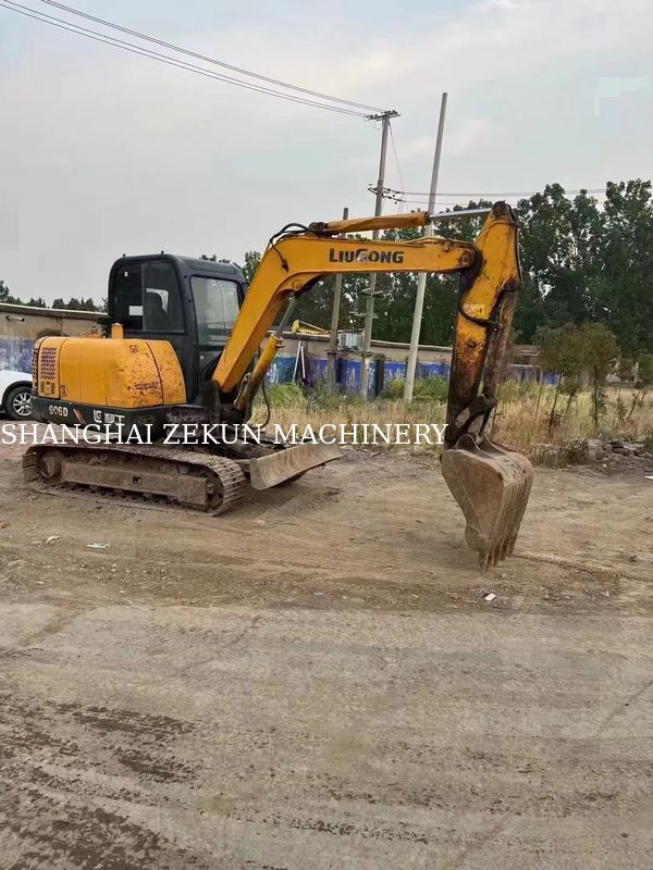 9017F ZTS 1.8 tonluk Mini Crawler Excavator Liu Gong tarafından 46.3kW Makine Ağırlığı 7500kg