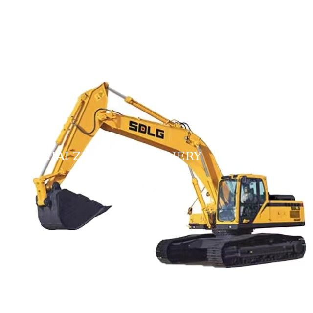 0.9m3 21 Ton Kullanılmış Mini Kazı E6210F Üst hidrolik valf ve silindirle