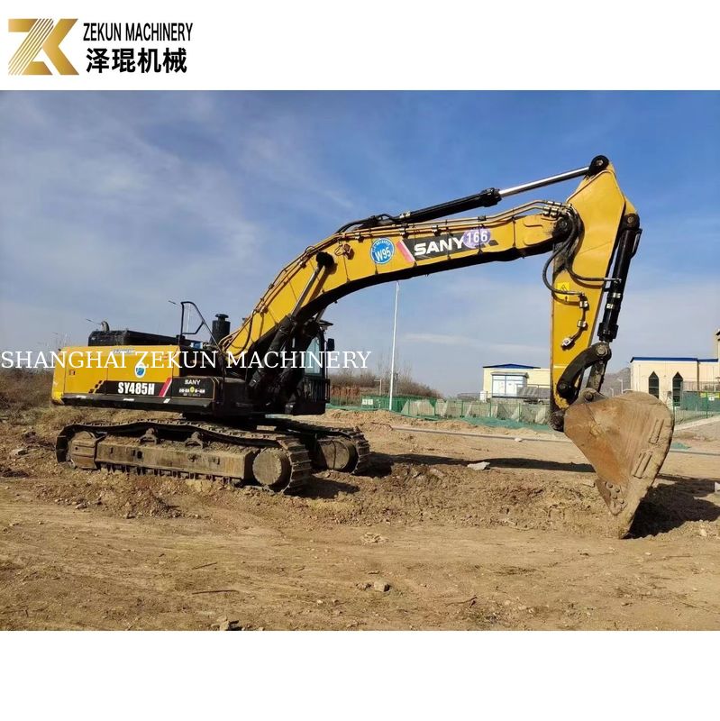 Büyük İnşaat Kullanımı Sany 485 Ekskavatörü SY485H 48 Ton SANY 6WG1X Motoru ile