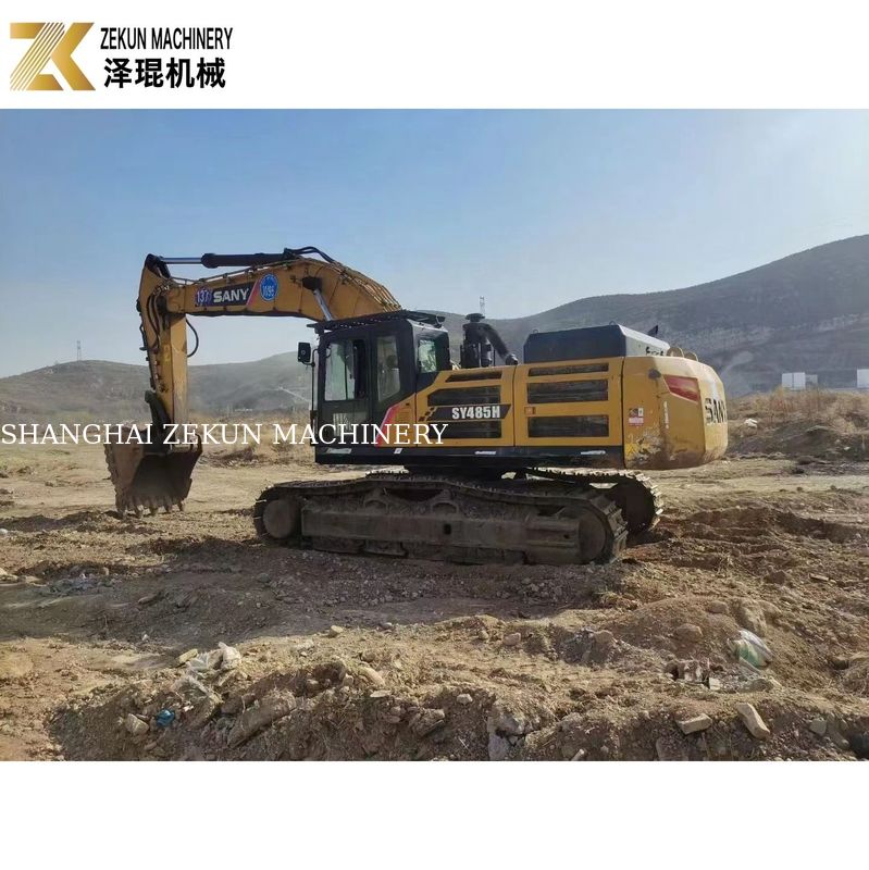 Büyük İnşaat Kullanımı Sany 485 Ekskavatörü SY485H 48 Ton SANY 6WG1X Motoru ile