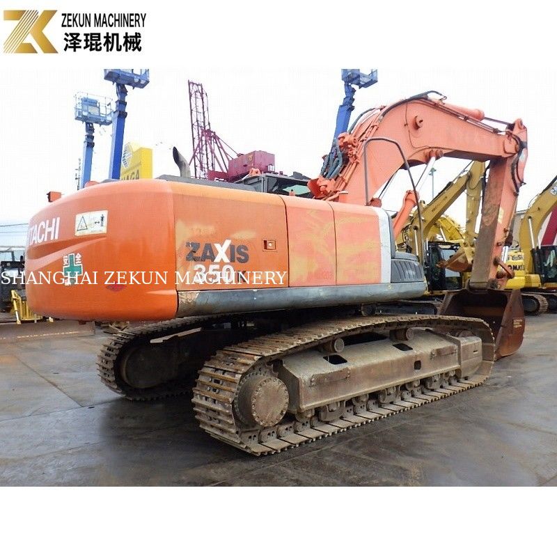 Kullanılmış inşaat ekipmanları Hitachi 350 kazıcı ZX350K 35 tonluk ve AA-6HK1X motorlu