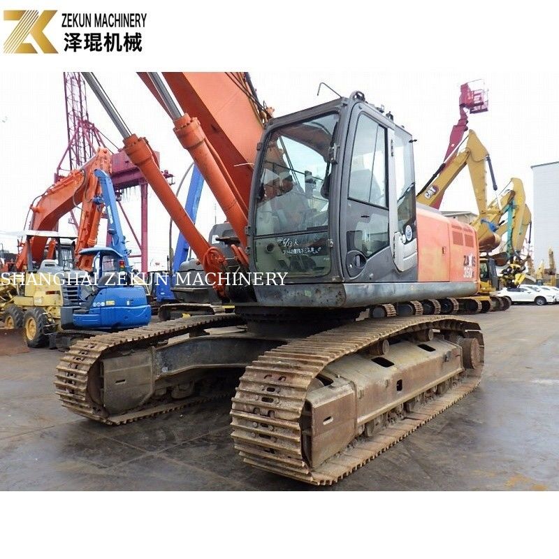 Kullanılmış inşaat ekipmanları Hitachi 350 kazıcı ZX350K 35 tonluk ve AA-6HK1X motorlu