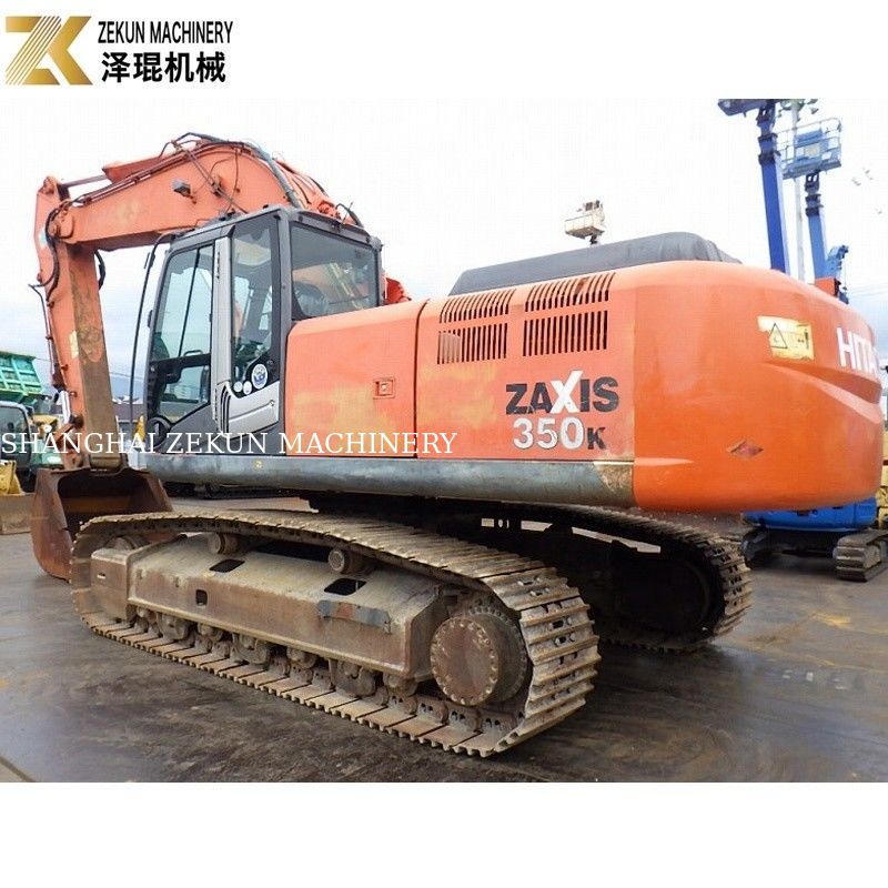 Kullanılmış inşaat ekipmanları Hitachi 350 kazıcı ZX350K 35 tonluk ve AA-6HK1X motorlu