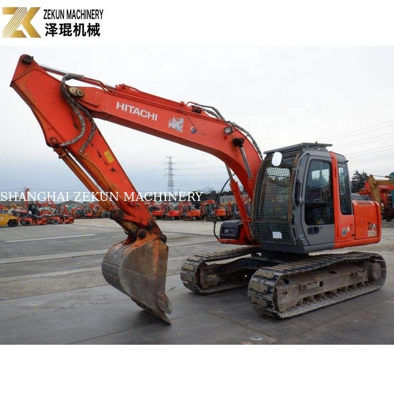 Japon orijinal ve istikrarlı performansla kullanılan Hitachi ZX130 kazıcı ZX130K ZX130H