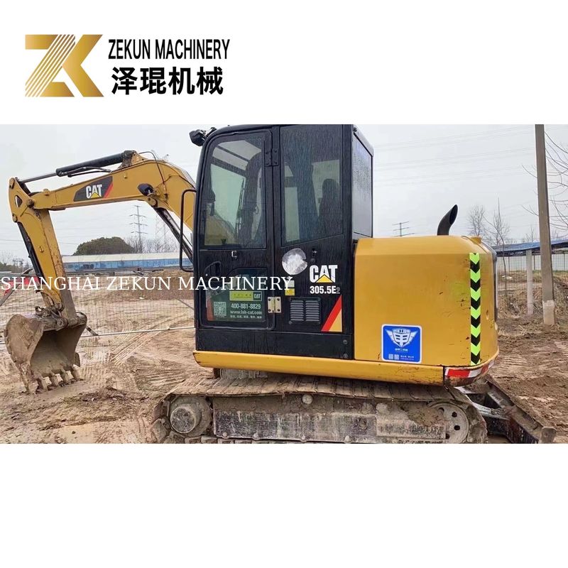 Kullanılmış CAT 305.5E2 Mini Kazı Makinesi 305.5 5380 KG