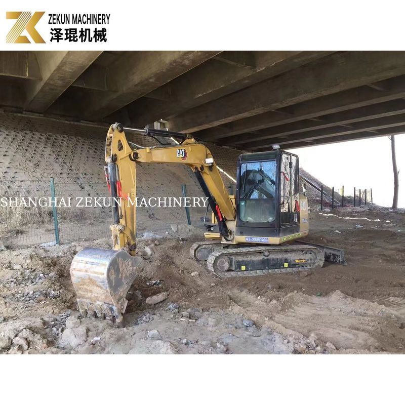 CAT 305.5E Kullanılmış Mini Kazı makinesi 5.5 Ton orijinal boya CAT Motoru