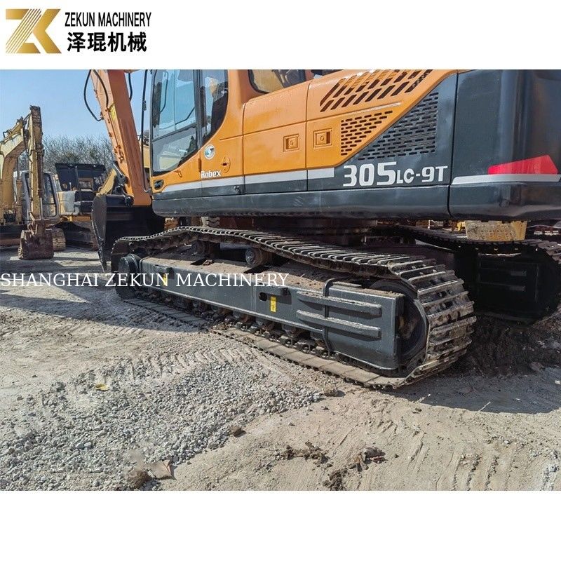 30 tonluk kullanılmış Hyundai 305 Excavator 305LC 305LC-9T Kore'den 1.4m3 kova