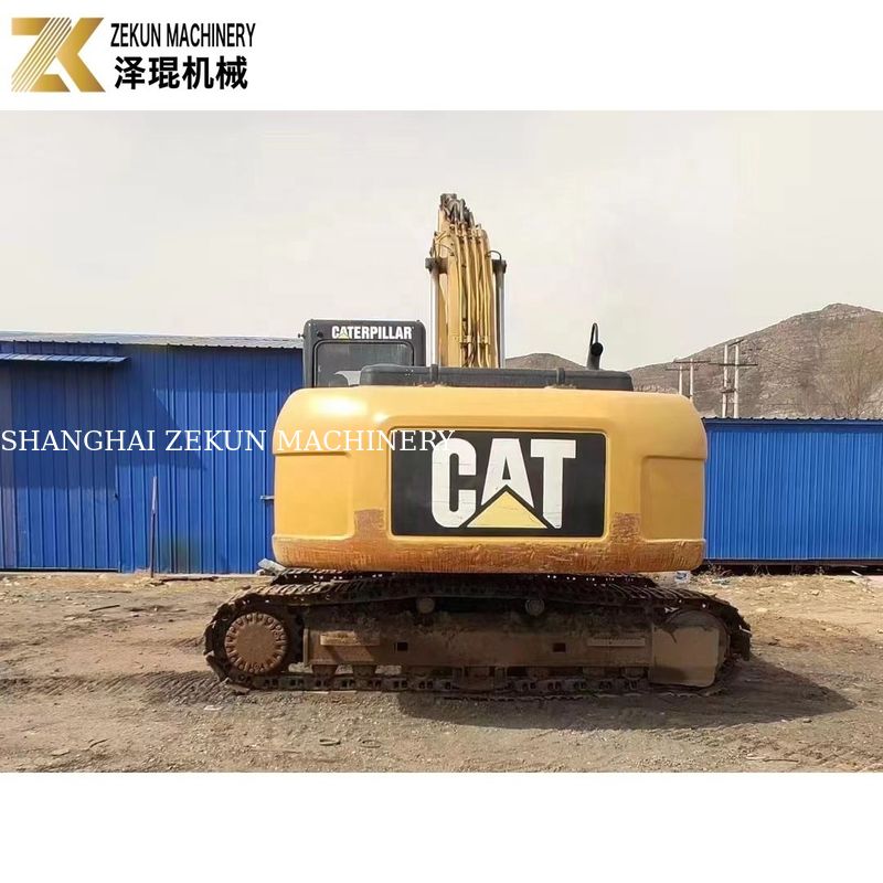 Japonya'da kullanılan CAT 320D sürünen kazıcı 20930 KG Makine ağırlığı CAT Hidrolik Valf