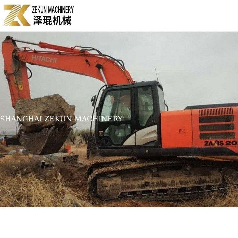 CC-6BG1T Motoru ile Hitachi Zaxis 200 Ekskavatöründe Kullanılan Orijinal Hidrolik Silindir
