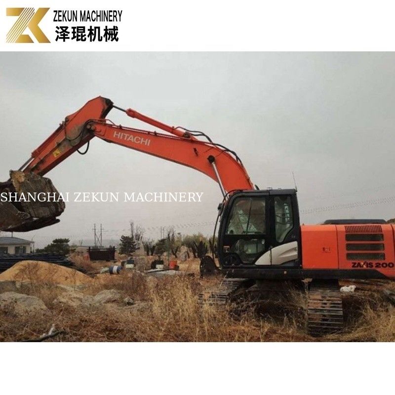 CC-6BG1T Motoru ile Hitachi Zaxis 200 Ekskavatöründe Kullanılan Orijinal Hidrolik Silindir
