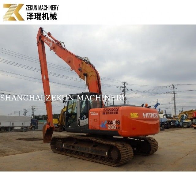 Orijinal ZX200LC-3 Uzun Kollu Kazıcı 20T Kapasite ve Uzun Uzaylı Boom