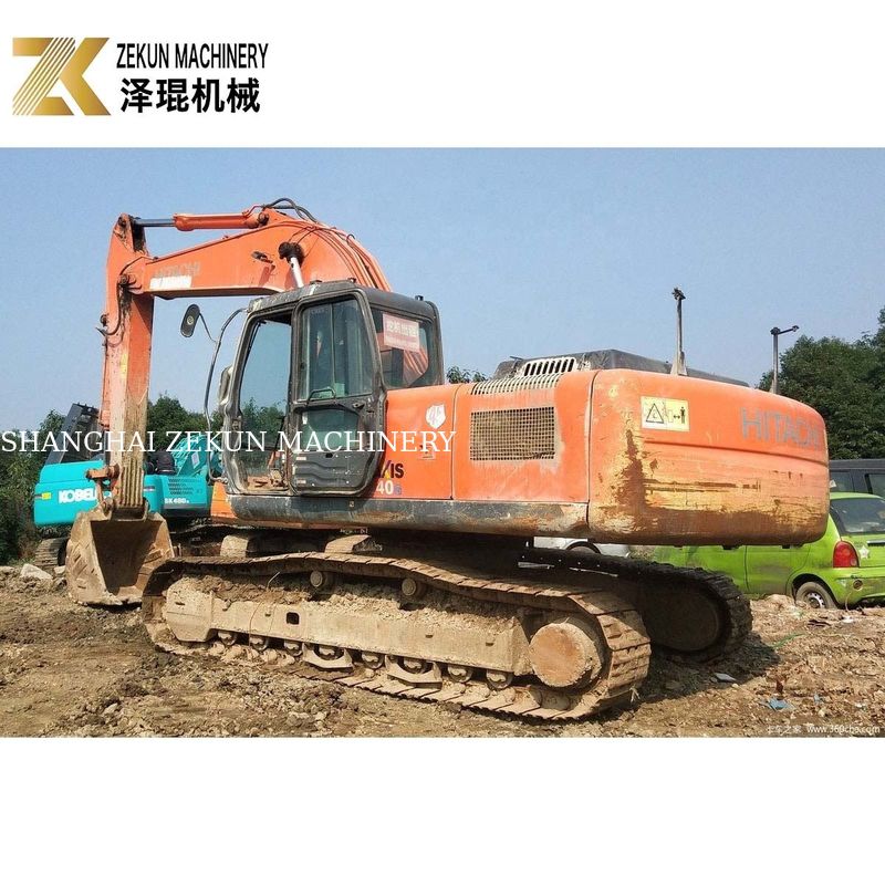 İnşaat Alanı 24 Ton Kullanılmış Hitachi 240 Ekskavatörü ZX240 ZX240-3G 2016 Yılı