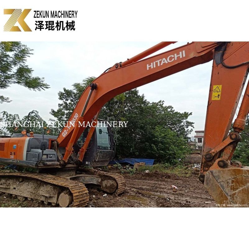 İnşaat Alanı 24 Ton Kullanılmış Hitachi 240 Ekskavatörü ZX240 ZX240-3G 2016 Yılı