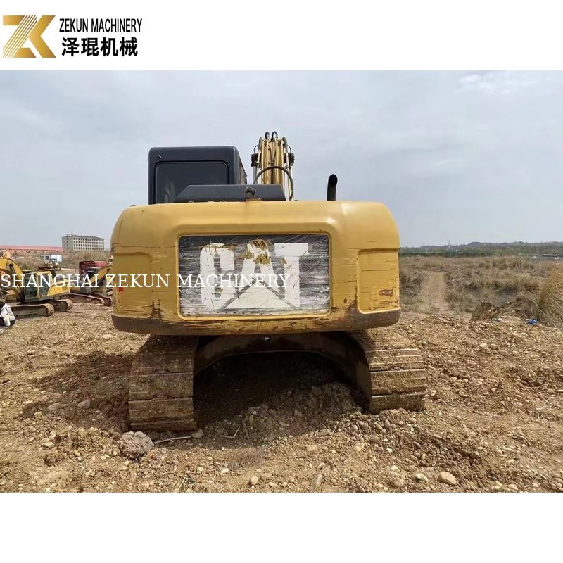 Kullanılmış Cat 313 Excavator 13 Ton 0,65m3 kova kapasitesi ile yol inşaat ekipmanları