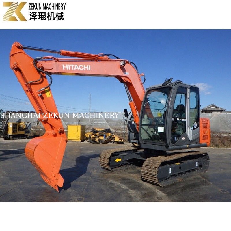 Küçük Mini 7 Ton Hitachi Zaxis 70 Crawler Excavator ZX70 2001-4000 Çalışma Saati