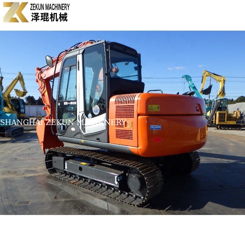Küçük Mini 7 Ton Hitachi Zaxis 70 Crawler Excavator ZX70 2001-4000 Çalışma Saati