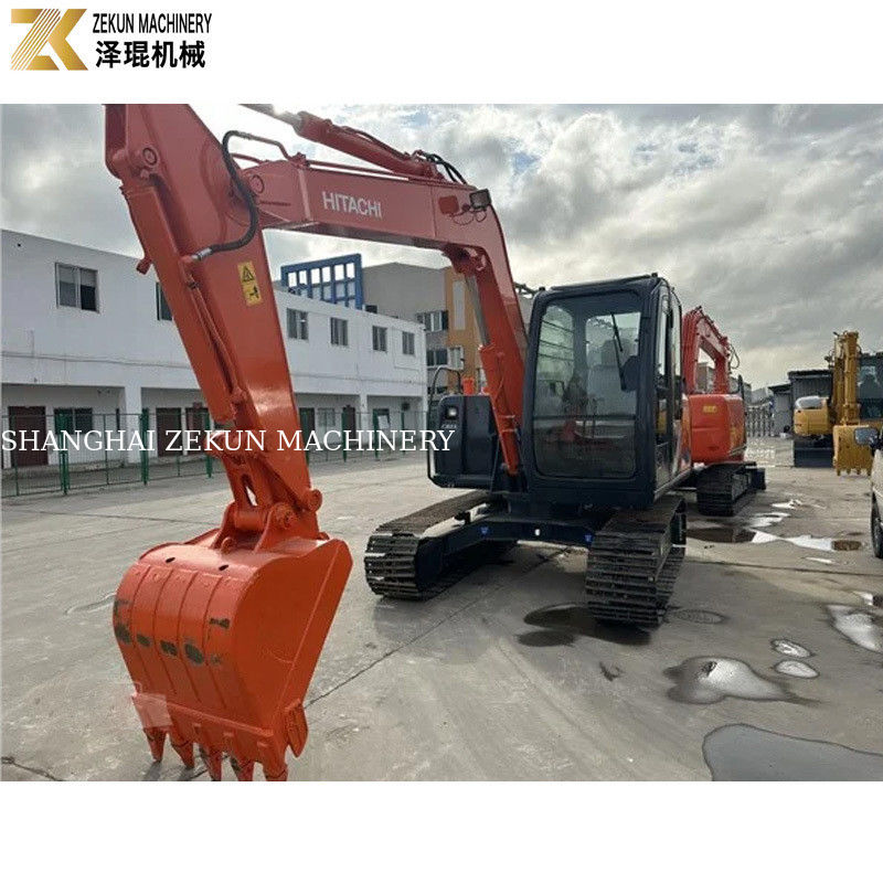 Japonya'da ISUZU Motoru ve Orijinal Hidrolik Pompası ile Kullanılmış Hitachi ZX70 Kazıcı