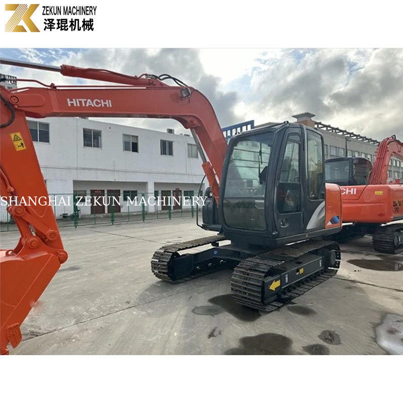 Japonya'da ISUZU Motoru ve Orijinal Hidrolik Pompası ile Kullanılmış Hitachi ZX70 Kazıcı