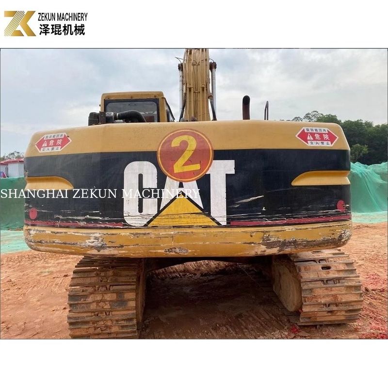 Kullanılmış CAT320 Crawler Excavator 20.6T Japonya'dan ithal edilmiş orijinal boya