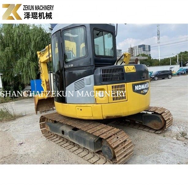 Kullanılmış Komatsu PC78 kazıcı 7 ton PC78US-6 0.28m3 kova kapasitesi ve 37KW güç