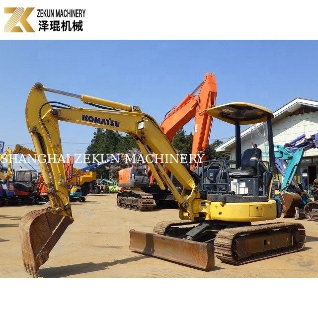 Mini boy kullanılmış Komatsu PC35 kazıcı 3 ton çalışma ağırlığı 3700 KG makine ağırlığı