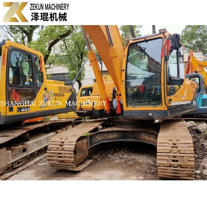21 Ton Kullanılmış Hyundai 215 Ekskavatörü R215-9 Orijinal Pompa ile İkinci El Kazıcılar