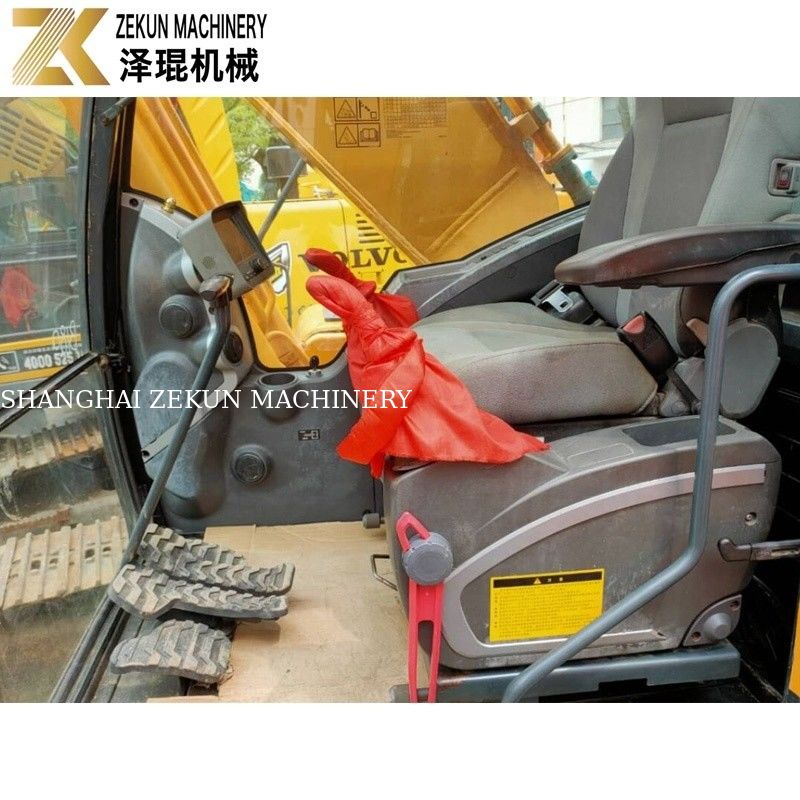 21 Ton Kullanılmış Hyundai 215 Ekskavatörü R215-9 Orijinal Pompa ile İkinci El Kazıcılar