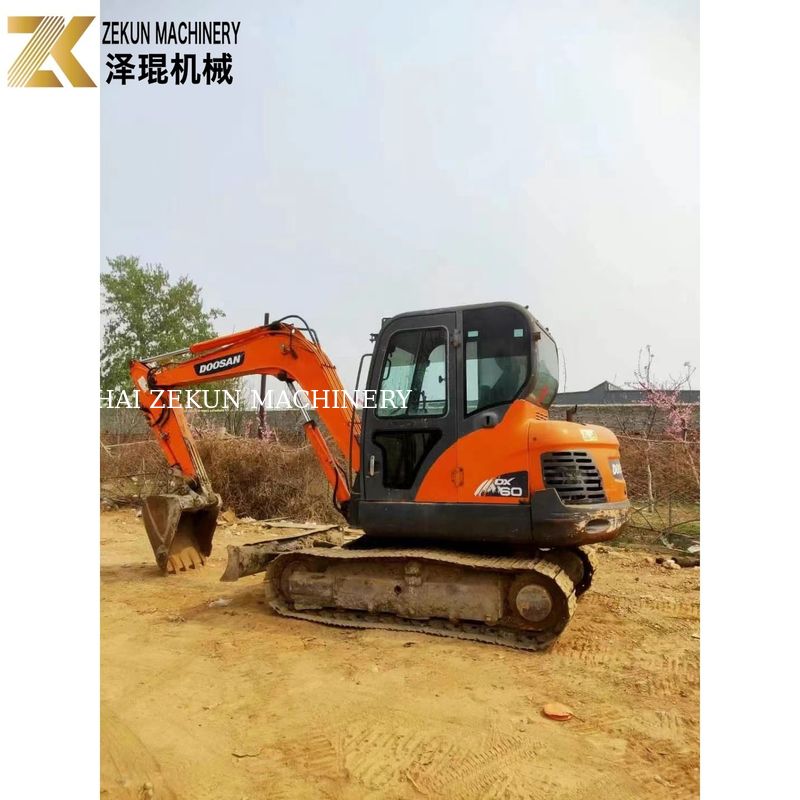 İkinci El Doosan DX60-7 DX60-9 6T Kore'den Kullanılmış Sıkıştırıcı Kazıcı