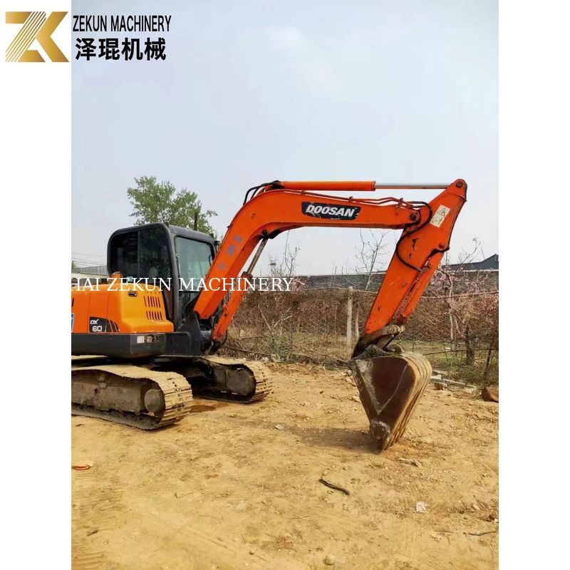 İkinci El Doosan DX60-7 DX60-9 6T Kore'den Kullanılmış Sıkıştırıcı Kazıcı